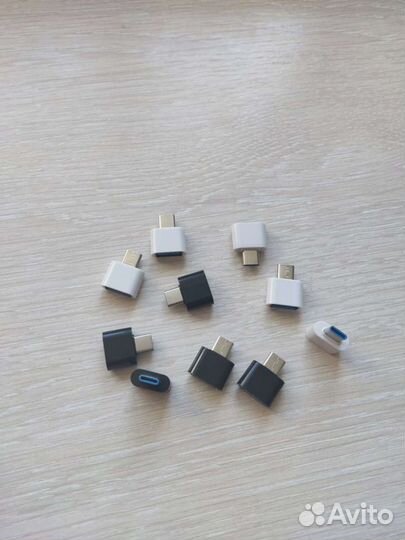 Переходник OTG usb 2.0 на usb type с новый
