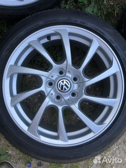 Новые колёса лето R17 на Volkswagen Caddy lV VAG