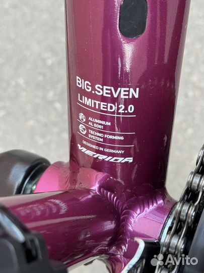 Велосипед Merida Big Seven 2.0