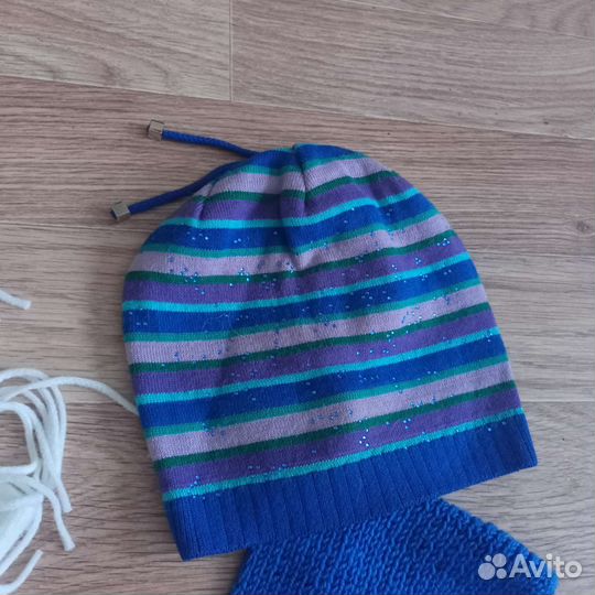 Комплект новый Аvon шапка шарф варежки