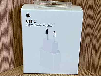 Блок быстрой зарядки Apple 20W Type-C (новый)