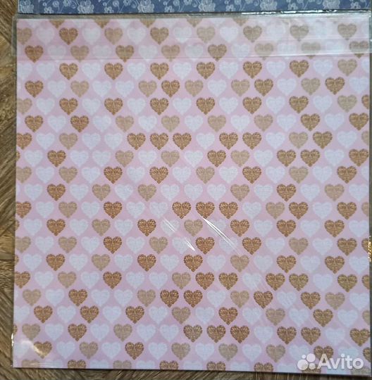 Бумага для скрапбукинга 30х30 см. 20 листов