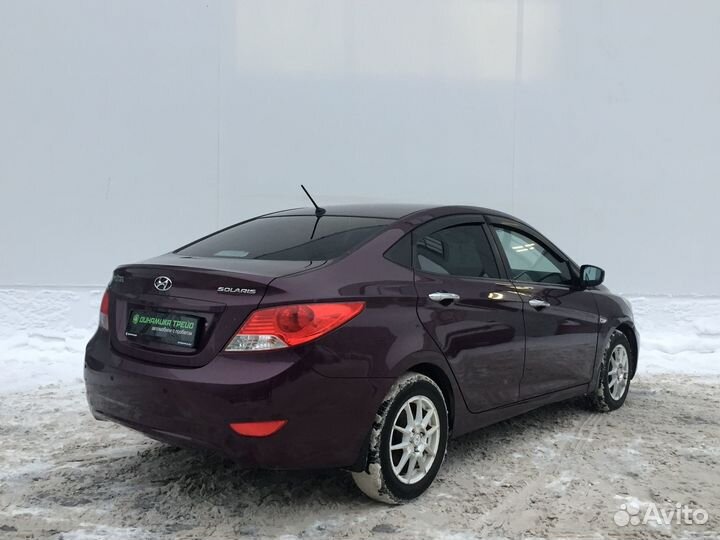 Hyundai Solaris 1.6 МТ, 2012, 85 386 км