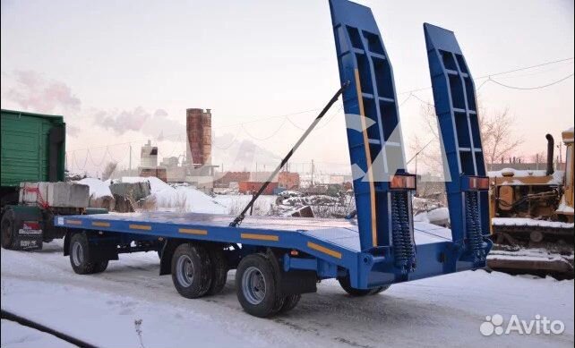 Прицеп трал (тяжеловоз) АЛСА 8817, 2023