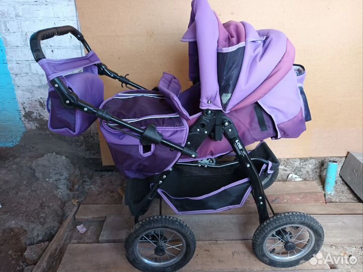 Коляска трансформер с переноской