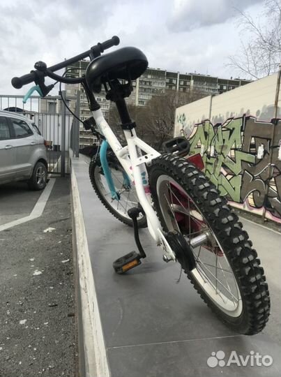 Детский велосипед btwin 16 для девочки