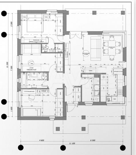 Дом 100 м² на участке 11 сот.
