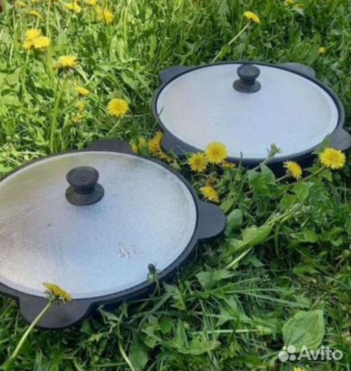 Казан чугунный 4 литра