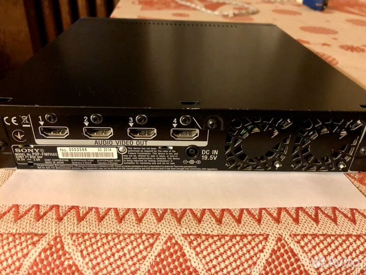 4K медиа проигрывать/демонстратор Sony F1Box/60p