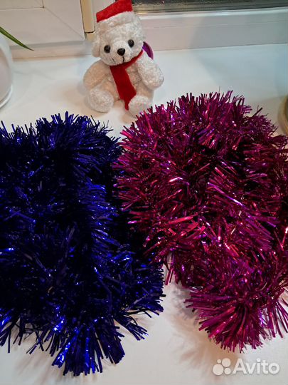 Мишура новогодняя