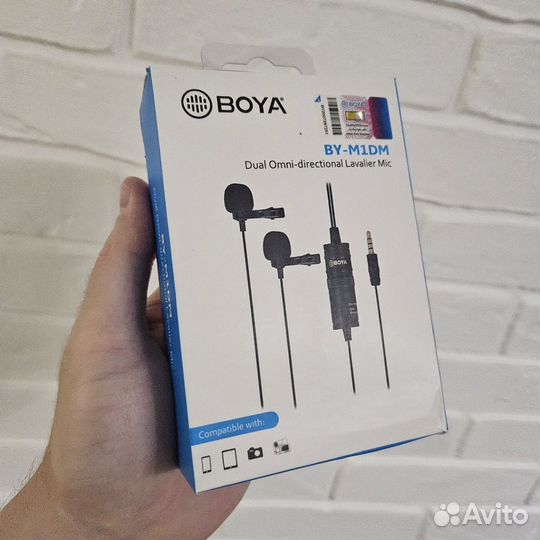 Микрофон Boya BY-M1DM Black