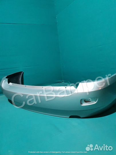 Бампер задний Калина 1119 хэтчбек цвет Рислинг 610