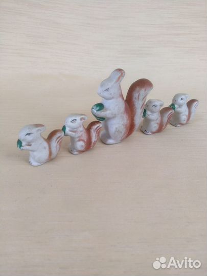 Статуэтки Белки Турыгино