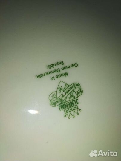 Ваза конфетница цветное стекло