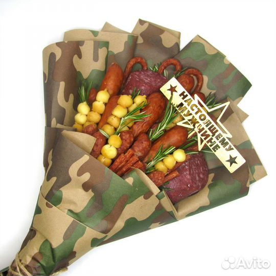 Съедобные букеты для мужчин