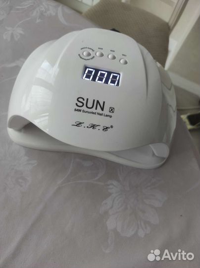 Led лампа для маникюра sun