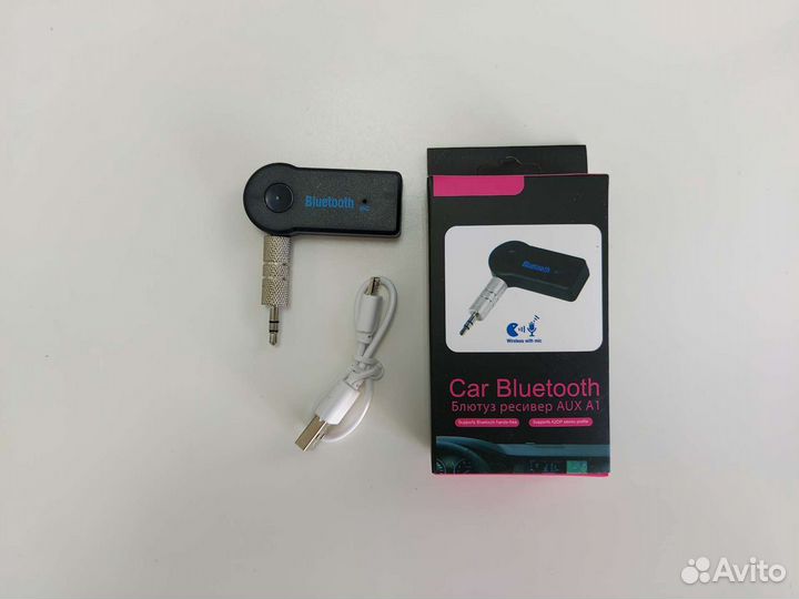 Bluetooth адаптер AUX для магнитолы / наушников