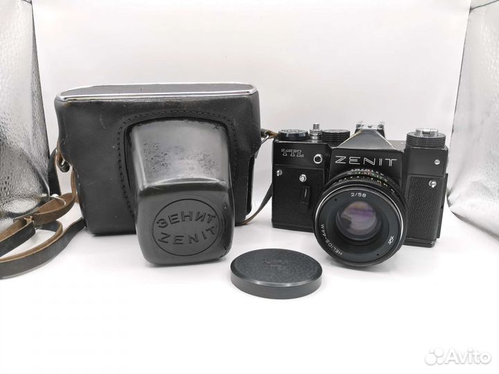 Фотоаппарат Зенит Zenit TTL Helios-44M СССР ussr