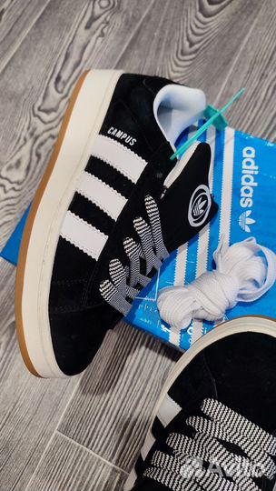 Кроссовки adidas campus черные