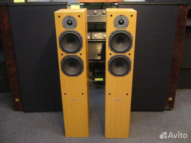 Акустика Tannoy стерео, шипы, высокая, Англия