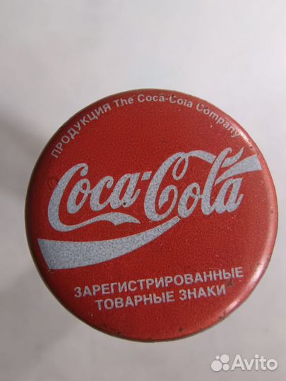 Бутылка Coca-Cola 1995 г коллекцион изхолодильника