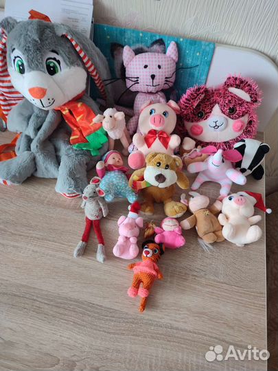 Мягкие игрушки пакетом