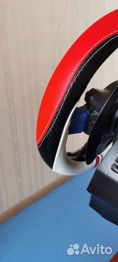 Руль с педалями Thrustmaster T150 FFB + стойка
