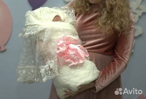 Конверт + одежда на выписку для девочки деми