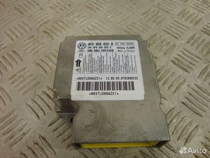 Блок управления AIR BAG Audi A6 C6 4F0959655B