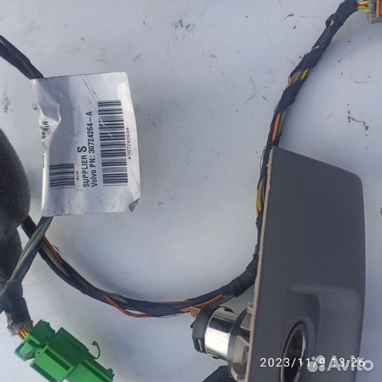 Кнопка dstc в сборе с панелью и проводкой туннеля