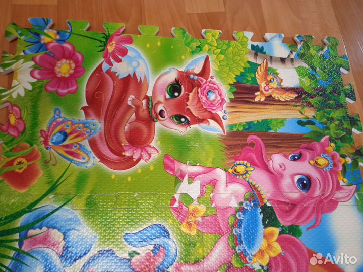 Пазл мягкий, напольный коврик