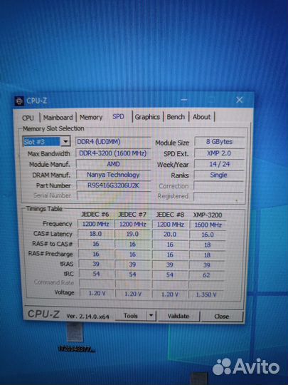 Оперативная память ddr4 16gb