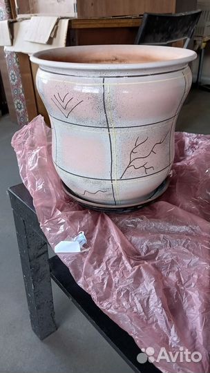 Цветочные горшки бу