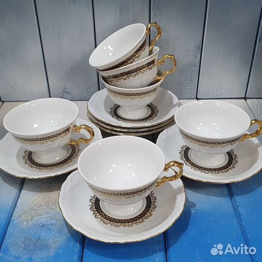 Сервиз чайный на 6 персон, Thun, Чехия