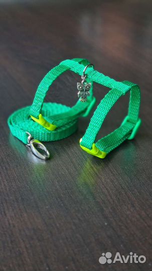 Шлейка поводок для хорька, норки,скунса,енота и др