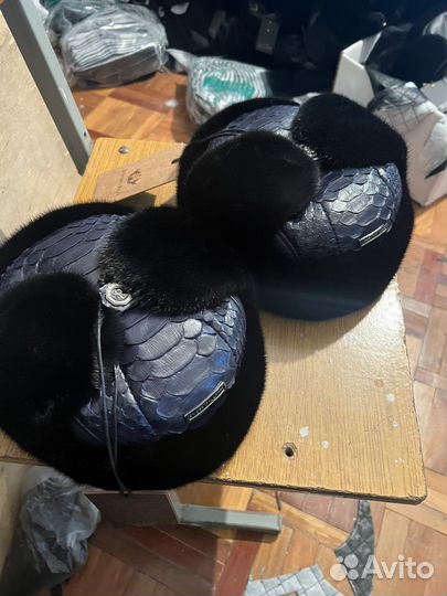 Шапки из каракуля и норки