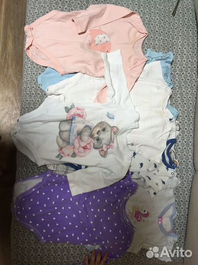 Детские вещи пакетом для девочки до 86