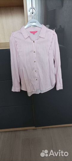 Блузка рубашка для девочки