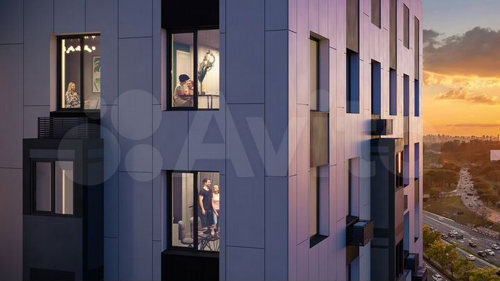 1-к. квартира, 33,7 м², 20/25 эт.