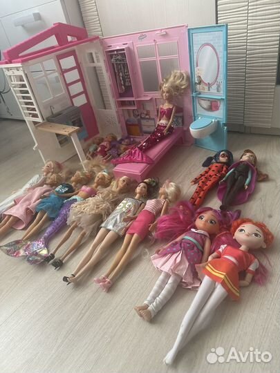 Куклы барби barbie с домиком