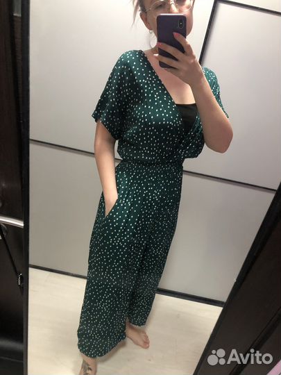 Комбинезон летний в горох