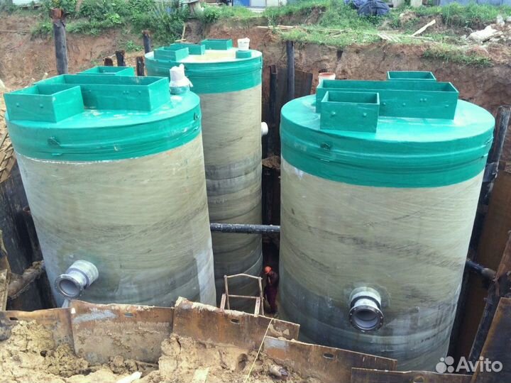 Септик био Нова 3 с переливом