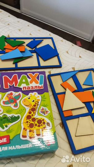 Пазлы игрушки для малышей