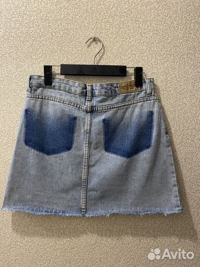 Джинсовая юбка мини 42 44