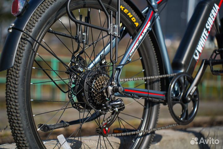 Электровелосипед White Siberia Camry Allroad 500W