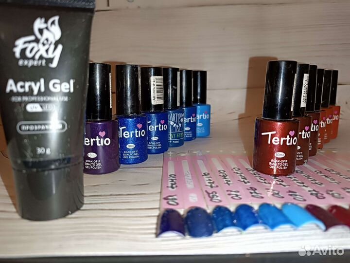 Набор для маникюра гель-лаки для ногтей