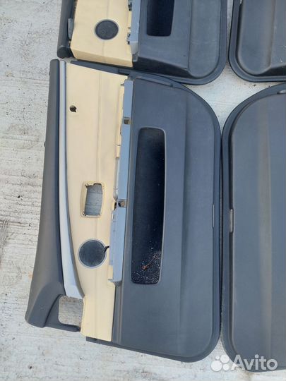 Обшивки дверные бмв е66, комплект