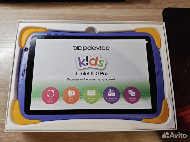 TopDevice Kids Tablet K10 Pro детский планшет