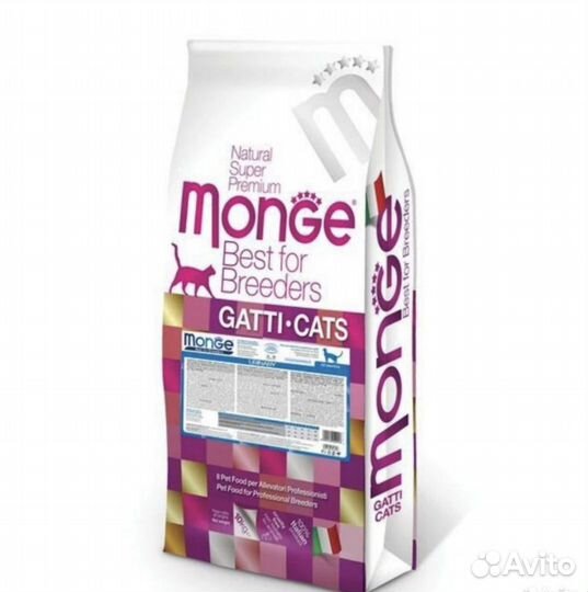 Корм для кошек Monge Монж 10кг
