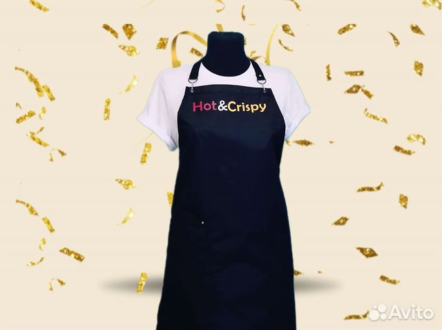 Фартук для кафе с логотипом